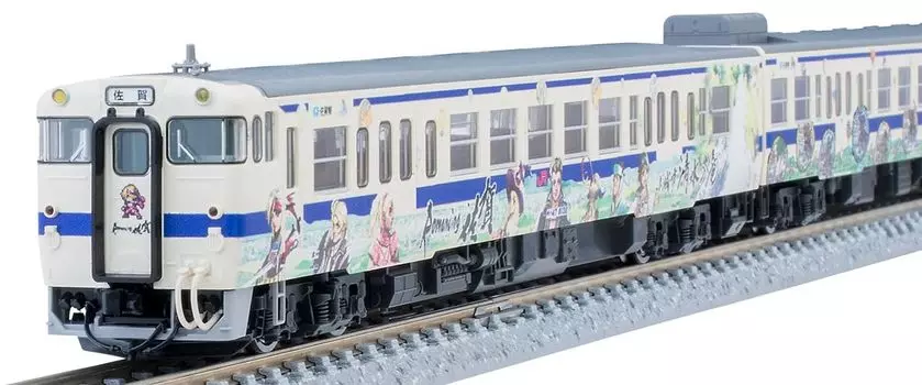 TOMYTEC TOMIX N Gauge JR Kiha47 8000 Type Romancing Saga Wrapping Set B 98538 Модель железнодорожной дизельной машины