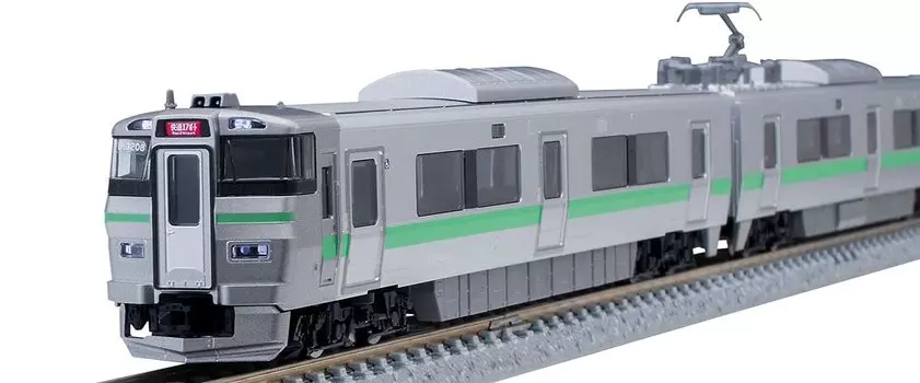 Tomytec TOMIX N Gauge JR Series Suburban Train Airport Basic Set 3 Cars 98430 Модель железнодорожного поезда 733-3000 серебряный
