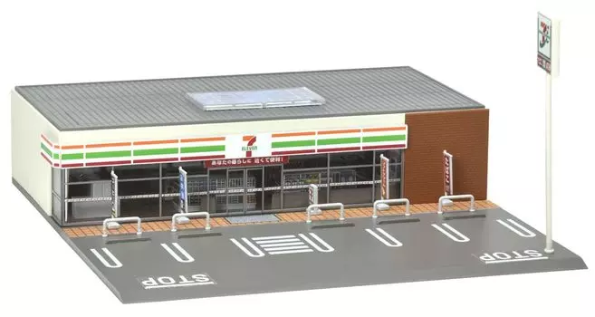 TOMYTEC TOMIX N Gauge Магазин у дома 4235 Диорама Принадлежности 7-Eleven