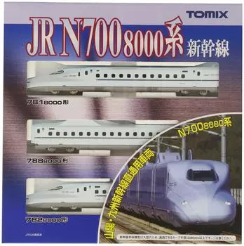 Tomytec TOMIX N Gauge N700 8000 Series Sanyo Kyushu Shinkansen Базовый набор 92411 Модель железнодорожной линии