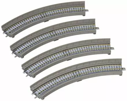 TOMYTEC TOMIX N Gauge PC Rail с виадуком F Набор из 4 шт. 1873 принадлежности для моделей железных дорог HC243-45-PC