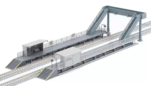 TOMYTEC TOMIX N Gauge Противоположная платформа Набор балочного типа Тип 4299 Поставки для железнодорожных моделей