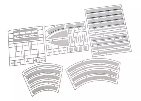 TOMYTEC TOMIX N Gauge Road Parts Kit 2 Mini Curve Super Mini Curve Совместимость с 3079 Железнодорожные модели