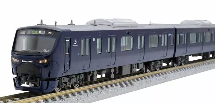 TOMYTEC TOMIX N Gauge Sagami Railway 12000 Series Basic Set 4 Cars 98357 Модель поезда железной дороги