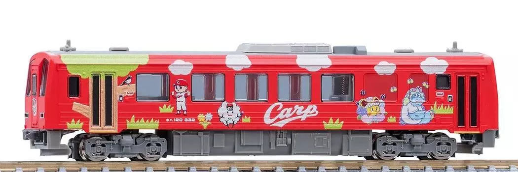 TOMYTEC TOMIX N Gauge Special Project JR Kiha 120 300 Type Geibi Car Wrapping Type 9479 Railway Model Diesel Car Line/Hiroshima