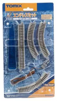 TOMYTEC TOMIX N Gauge Super Mini Rail Set Endless Set SA Pattern 91080 Железнодорожные принадлежности для моделей