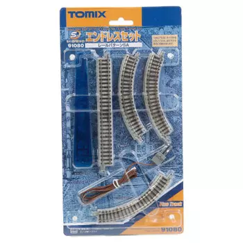 TOMYTEC TOMIX N Gauge Super Mini Rail Set Endless Set SA Pattern 91080 Железнодорожные принадлежности для моделей
