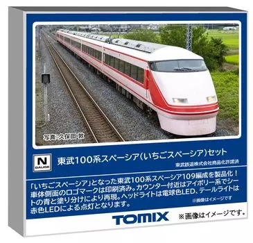 Tomytec TOMIX N Gauge Tobu 100 Series Ichigo Spacia Set 98879 Railway Model Train