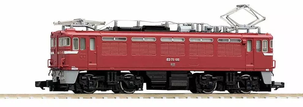 Tomytec TOMIX N gauge type without model 7140 railway model electric locomotive ED75-0 canopy/late