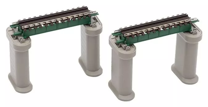 TOMYTEC TOMIX N Gauge Upper Girder Bridge S70 Dark Green Set of 2 4 Pieces 3274 Railway Model Supplies (F) (PC Пирс, в комплекте)