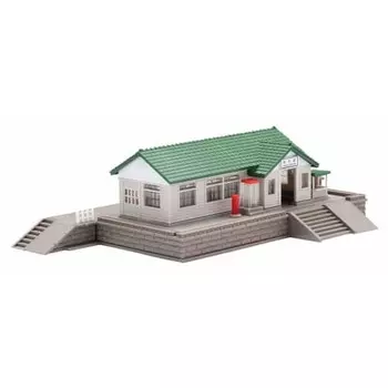 TOMYTEC TOMIX N Gauge Wooden Station Building Set Green 4202 Железнодорожные модели