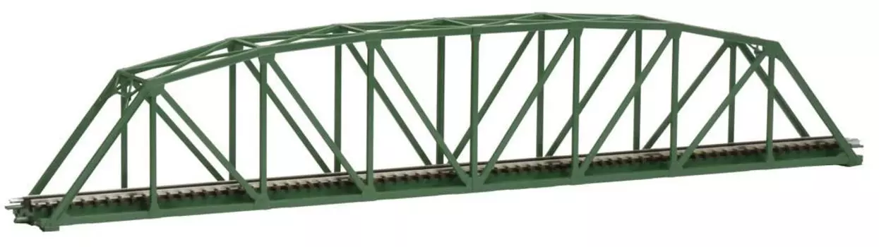 Tomytec TOMIX N-колея одноколейный изогнутый струнный ферменный железный мост S420 F темно-зеленый 3279 принадлежности для моделей железных дорог