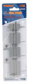 TOMYTEC TOMIX N-образная колея, трамвайная фракционная рельса S37 F, набор из 4 штук 1798, принадлежности для моделей железных дорог S18.5 S47.5-WT