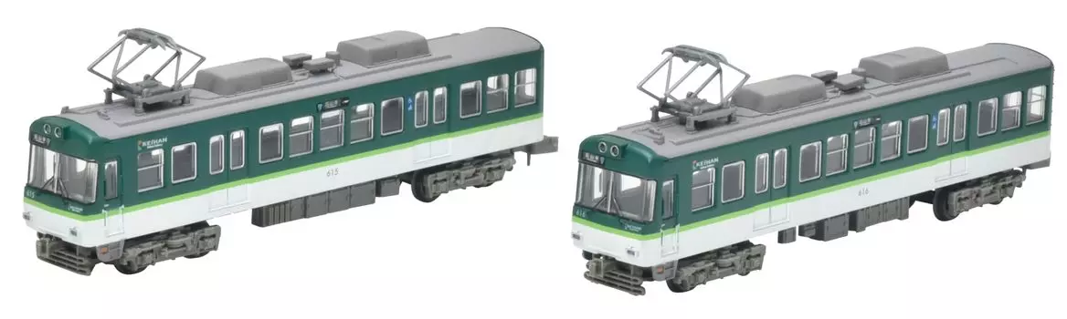 TOMYTEC Железнодорожная коллекция Железная коллекция Keihan Electric Railway Otsu Line Type 600 3-е издание Стандартный набор для покраски Диорама Принадлежности 2-вагонный