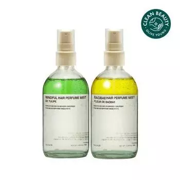 Тон 28 Парфюмированный спрей для волос 100 мл (Выберите 1 цветок баобаба/тюльпана) Mindful (Detulip Flower)