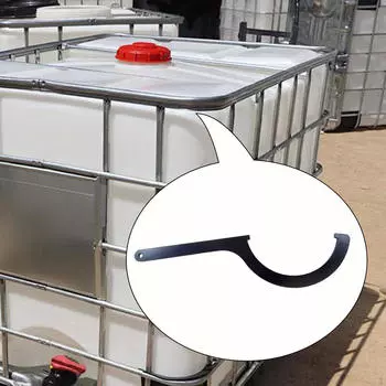 Ton Tank Cap Opener Hand Tool Sturdy Carbon Steel Multifunction Seal Tightening Half Circle