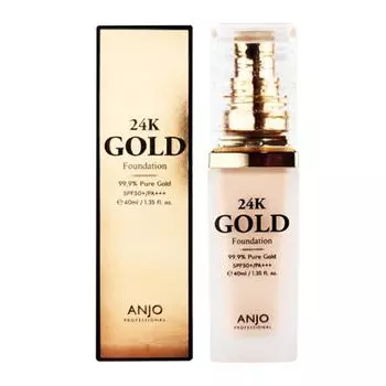 Тональная основа ANJO 24K Gold 40 мл (6 вариантов) #No.23 Natural Beige 1PCS