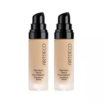 Тональная основа Art Deco Perfect Tint Foundation 20 мл, 16 Light Bisque, 2 шт.