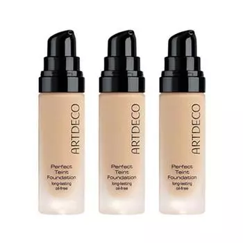 Тональная основа Art Deco Perfect Tint Foundation 20 мл, 16 Light Bisque, 3 шт.