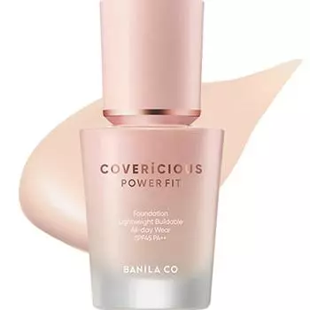 Тональная основа Banila Co Covericious Power Fit Foundation 30 мл, 21 оттенок розового, 1 упаковка