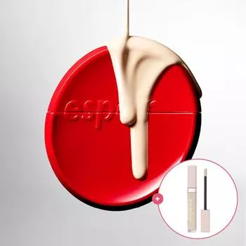 Тональная основа Be Velvet Fluid Foundation 30 г + консилер Taping Concealer Longwear Neutral Green 8 г No. 20 Vanilla