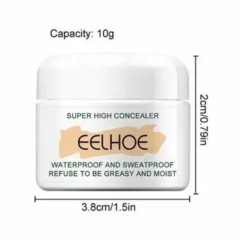 Тональная основа для тела, маскирующая татуировки, водостойкая консилерная основа, полное покрытие, стойкая салфетка для контроля жирности, 1 шт., 03 бежевый