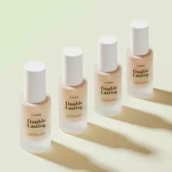 Тональная основа Double Lasting Vegan Cover, 30 г 17c1 Light Vanilla