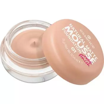 тональная основа essence soft touch mousse 01 матовый песок 16 г