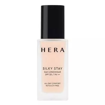 Тональная основа Hera Silky Stay 24 часа стойкости 30 г