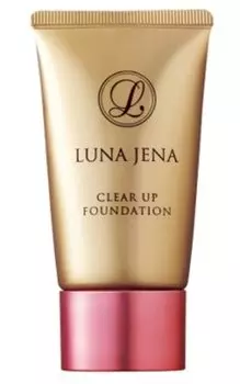 Тональная основа Luna Jena Clear Up Foundation 30 г, сыворотка для сияющей кожи без запаха, крем-основа не требуется, тональная основа Tone Up Foundation, официальный