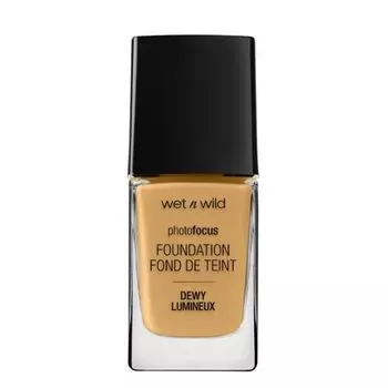 Тональная основа Wet N Wild Photo Focus, оттенок Dewy Desert Beige, 28 мл