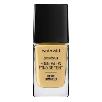 Тональная основа Wet N Wild Photo Focus, золотисто-бежевая, 28 мл