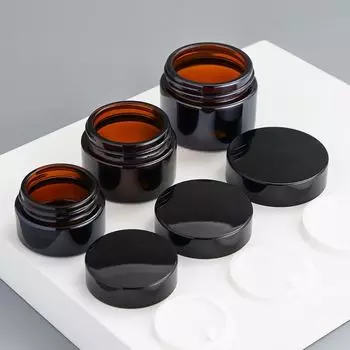 Тональные основы Жидкости Косметические контейнеры Флаконы для лосьонов Флаконы для кремов для лица Косметические банки Баночки для образцов 10g