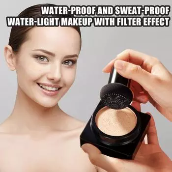 Тональный крем Beauty Foundation Mini Natural, устойчивый к поту, волшебный тональный крем на воздушной подушке для женщин