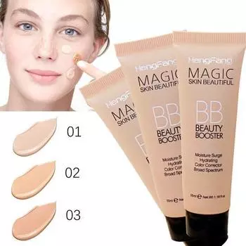 Тональный крем для макияжа Увлажняющий консилер Base BB CC Cream Whitening Face Brighten Primer Cosmetics 01