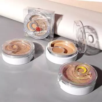 Тональный крем-консилер 2 в 1 для маскировки пятен, темных кругов, следов от прыщей, восстановления слезных бороздок, тонального крема.