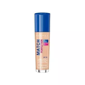 Тональный крем Rimmel London Match Perfection Spf20 101 Classic Ivory, 30 мл