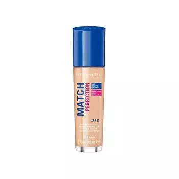 Тональный крем Rimmel London Match Perfection Spf20 100 цвета слоновой кости 30 мл