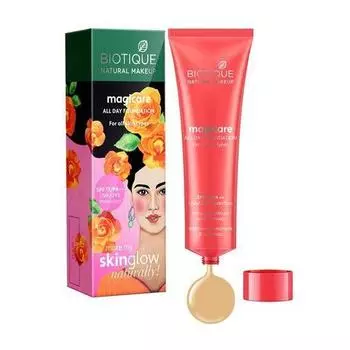 Тональный крем с SPF 15: оттенок Глина (30 мл), Magicare All Day Foundation SPF 15 Clay, Biotique