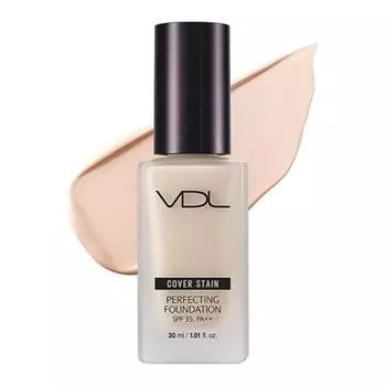 Тональный крем VDL Cover Stain Perfecting Foundation 30 мл, A02, 1 шт.