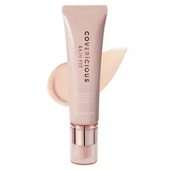 Тональный увлажняющий крем Banila Co Covericious Skin Fit SPF40 PA++ 30 мл, светло-бежевый, 1 шт.