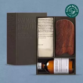 Tone28 Масло для тела Sandalwood Ritual Life 100 мл + набор Гуа Ша (Выберите 1 из 3 типов), Корейская косметика Ylang Ylang (floral scent/vitality)