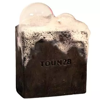 Tone28 Mildly Acidic Shampoo Bar S21 Black Bean Charcoal, 100g, 7 pieces