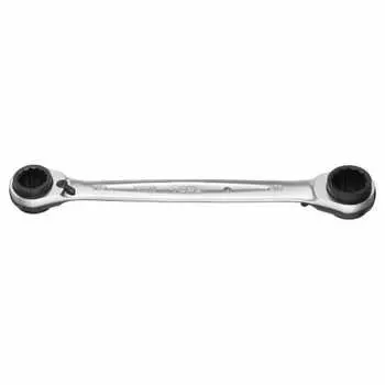 TONE 4WAY Ratchet Box Wrench HPRMW-1619 Width across flats 16 x 17 x 18 x 19 mm