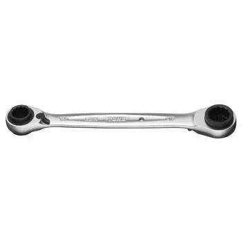 TONE 4WAY Ratchet Box Wrench Width across flats 12 x 14 x 13 x 15 mm RMW-1215
