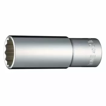 TONE Deep Socket (Bihexagonal) 4D-21L Drive Angle 12.7mm (1/2 ) Width across flats 21mm