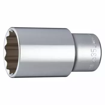 TONE Deep Socket Drive Angle Width across Flats 35mm (12 Square) HP4D-35L 12.7mm (1/2 )