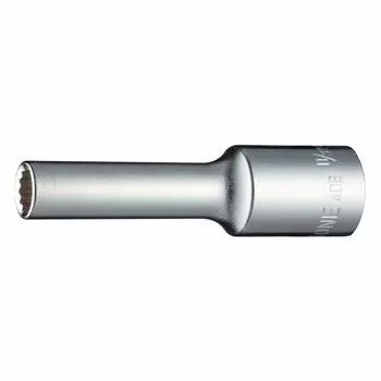 TONE Deep Socket Drive Angle Width across Flats (12 Square) 4DB-11L 12.7mm (1/2 ) 11/32inch