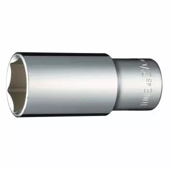 TONE Deep Socket Drive Angle Width across flats 27mm (Hexagonal) HP4S-27L 12.7mm (1/2 )