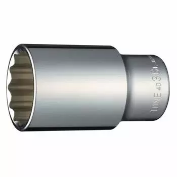 TONE Deep Socket Drive Angle Width across Flats 36mm (12 Square) HP4D-36L 12.7mm (1/2 )